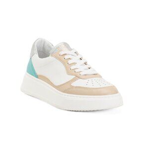 MIZ MOOZ CAPPUCCINO Leather Torie Sneakers